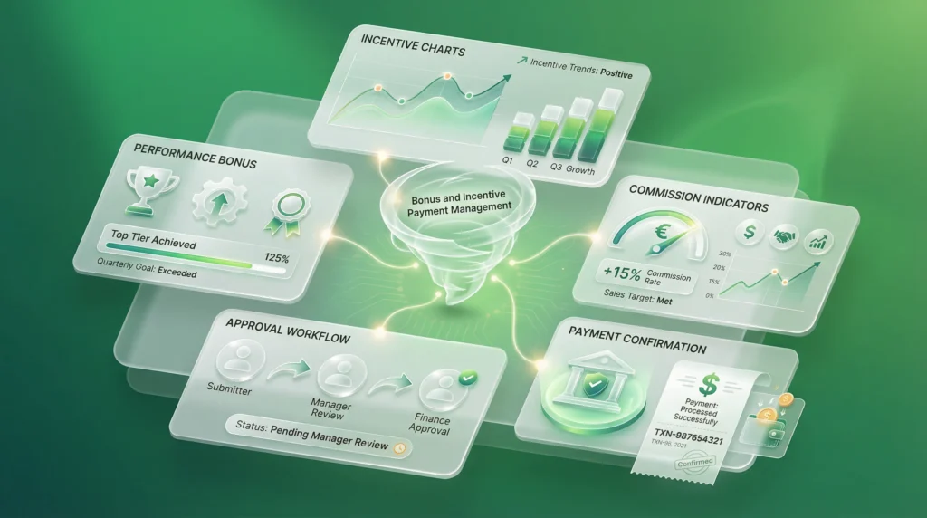 employee bonus and other payments management