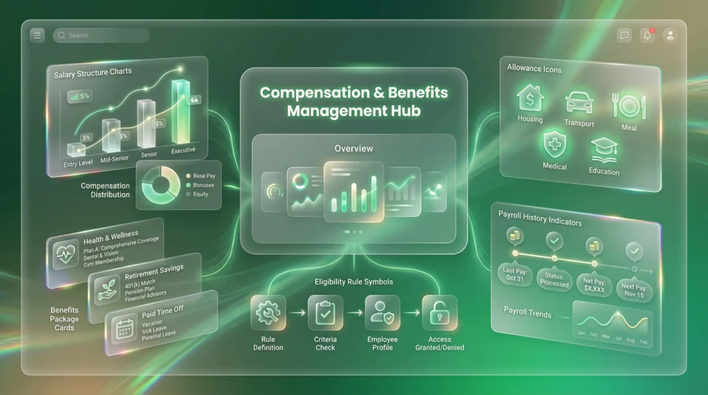 benefits and compensation management