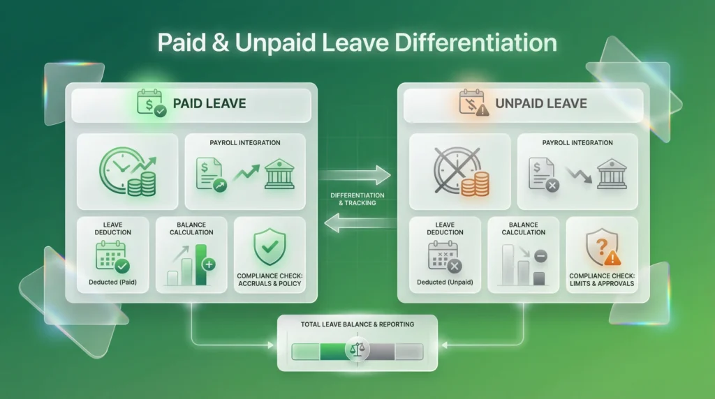 paid and unpaid leave management