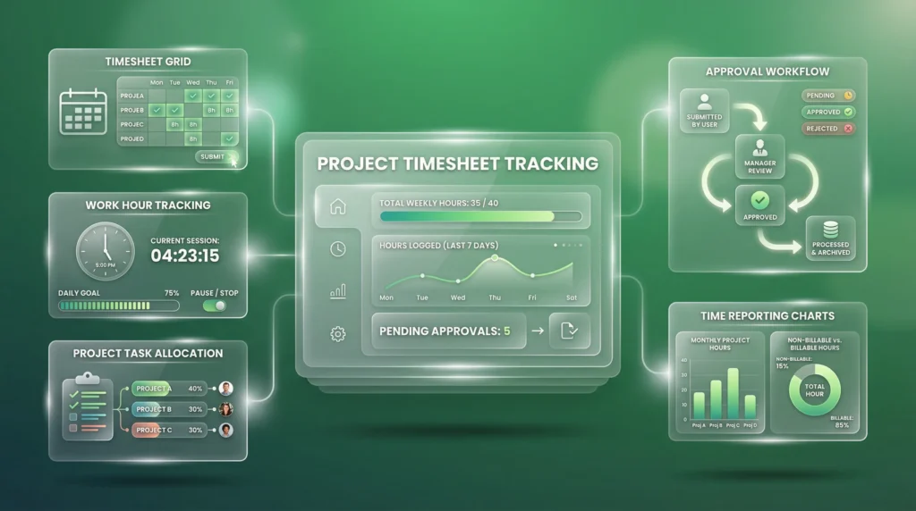 project time sheet management