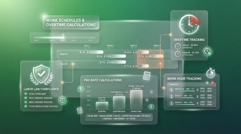 schedule and overtime management software