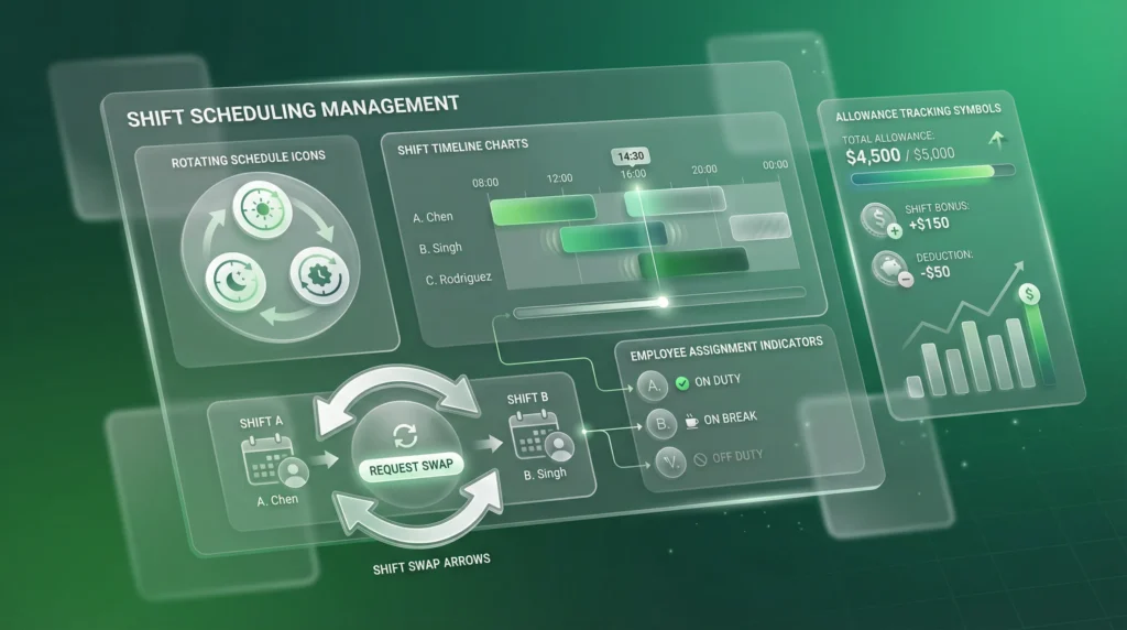 manage employee shifts