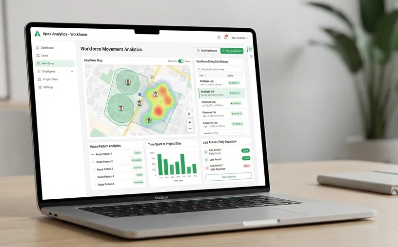 geofence attendance system qatar