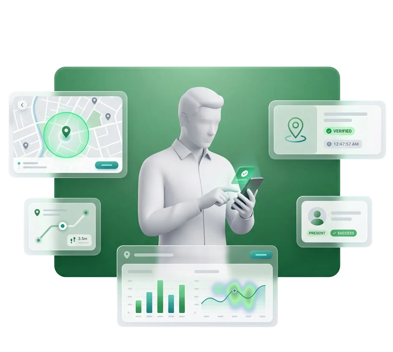 geofence attendance system qatar