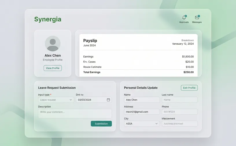 synergia-modules-employee-self-service-software-in-qatar