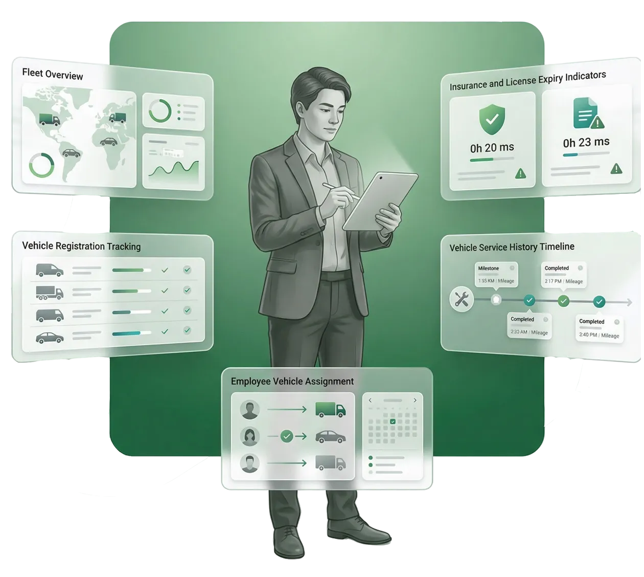 vehicle management software qatar